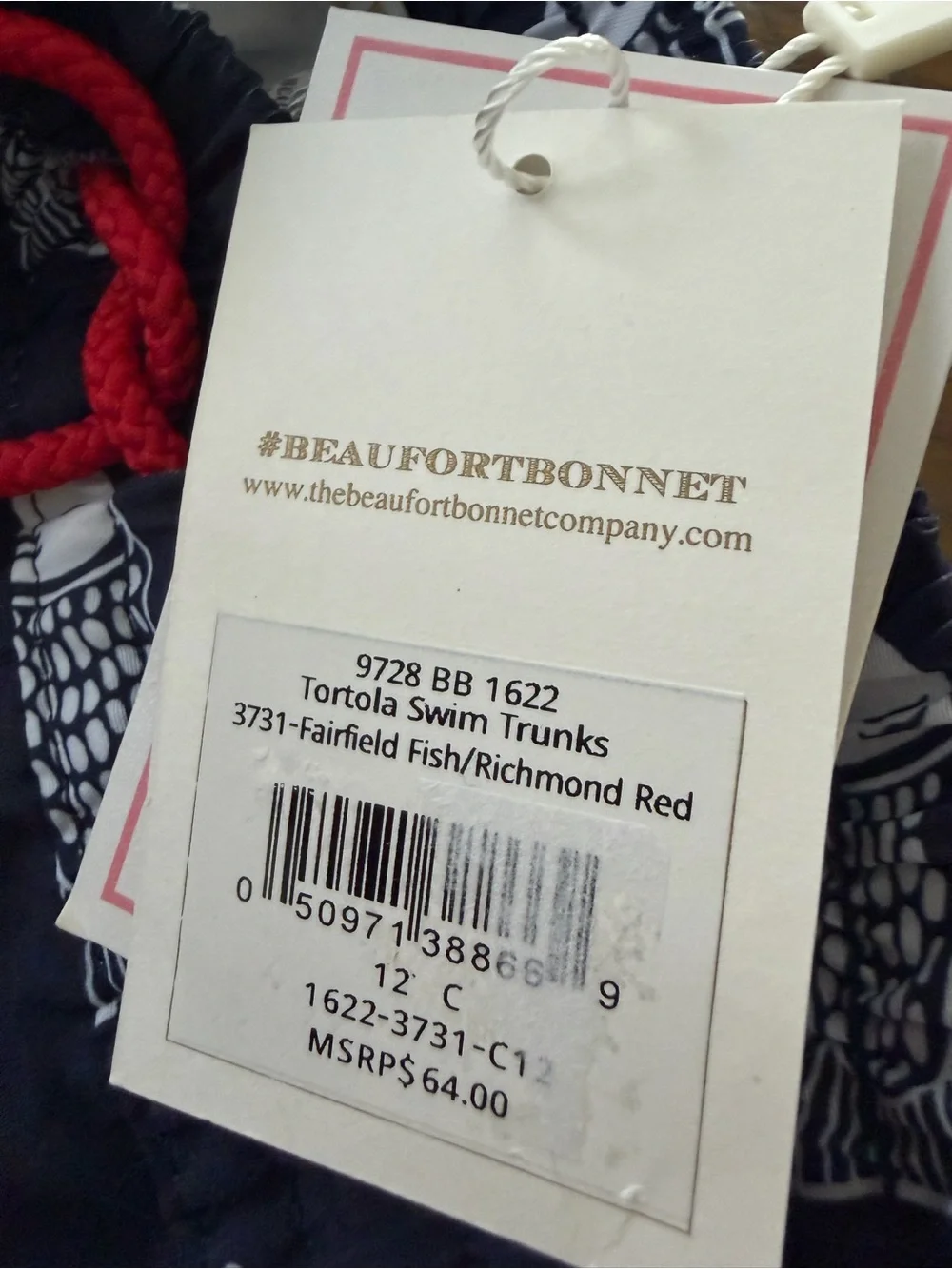 Beaufort Bonnet Tortola Swim Trunks